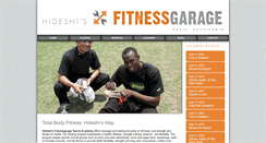 Desktop Screenshot of fitnessgarage.us